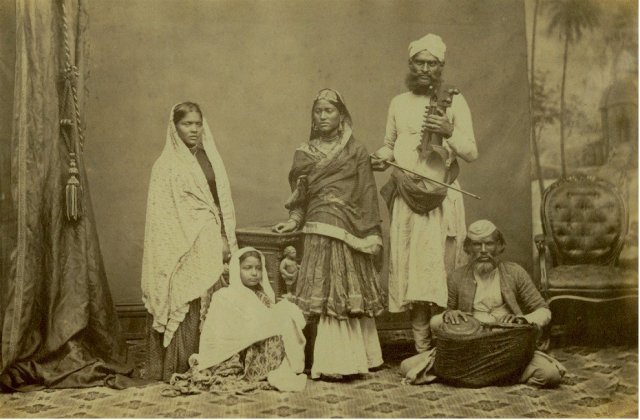 Group of Indian Musicians and Singers