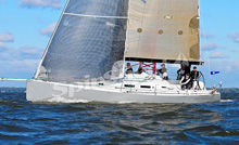 J/122 racer cruiser sailboat- Catapult winning IRC sailing class