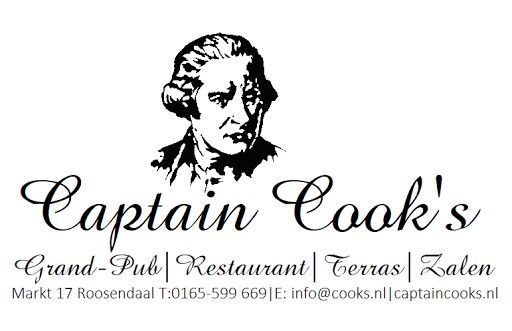Captain Cook's Grand-Pub Restaurant Terras Zalen logo