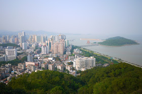 View of Zhuhai at Jingshan Park