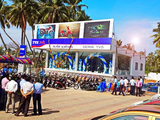 Derik TVS, Derik Square, National Highway 47B, Ozhuginasery, Nagercoil, Tamil Nadu 629001, India, Motorbike_Shop, state TN