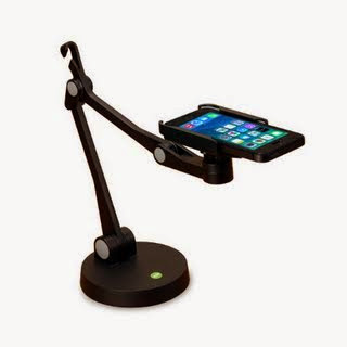 Ipevo IPEVO AT-ST Articulating Video Stand for iPhone 4/4s/5/5s/5c/6 and iPod Touch 4/5 - Black (MESX-09IP)