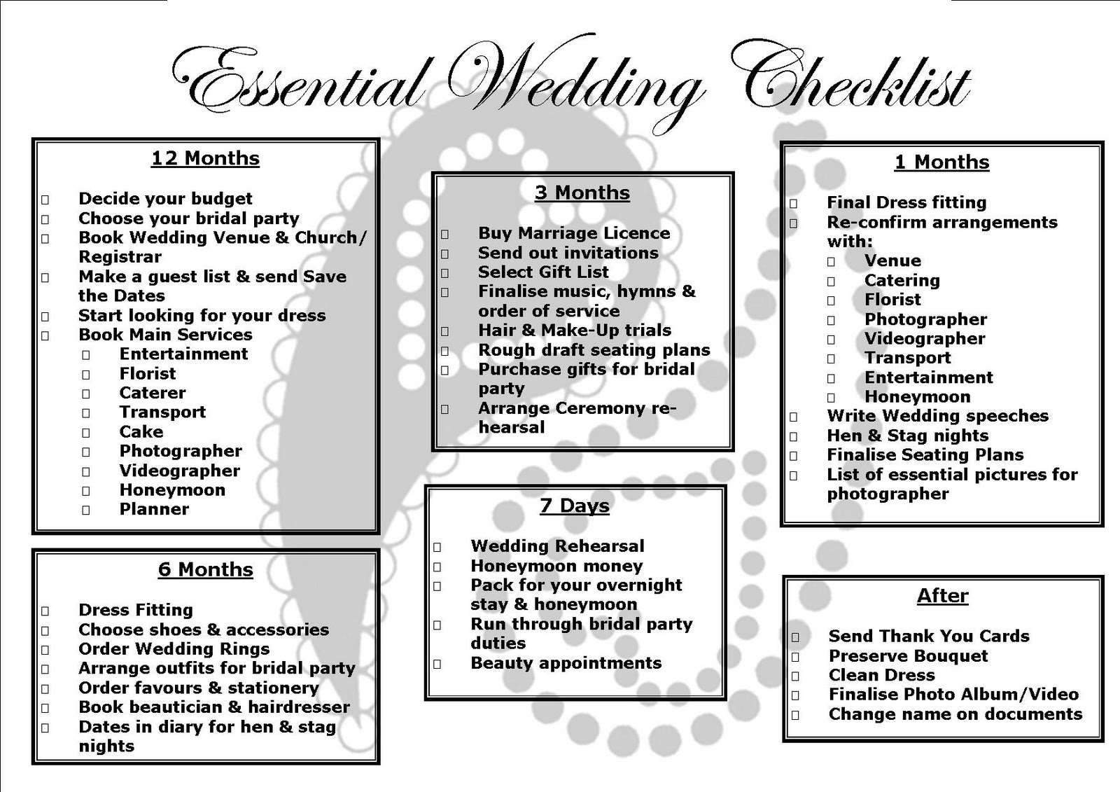 Wedding Checklist Decoration Wedding Checklist Jonee Animation