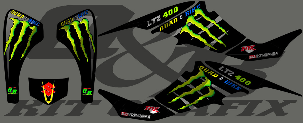 Kits déco Quad & Bike Kit-deco-LTZ-400-monster-energy