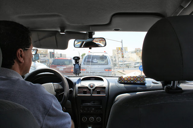 Nuestro conductor en Jordania