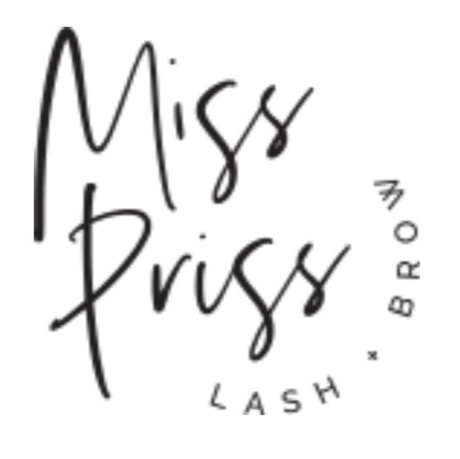 MISS PRISS LASH + BROW Specializing in Lashes, Brows, Microblading + Lash Extension Certification logo