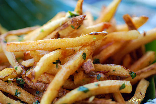 Garlic cilantro fries at Frita Batidos. From Ann Arbor: Best Places to Eat Like a Hipster