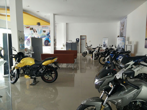 Sri Krishna TVS, Next to APMC Yard, Santhepete, Bangalore - Mangalore Rd, Hassan, Karnataka 573201, India, Motor_Vehicle_Dealer, state KA