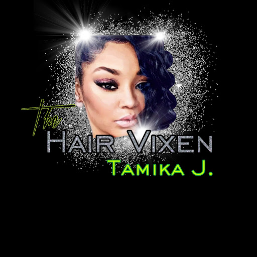 The Hair Vixen Tamika J( Traveling License Stylist) logo