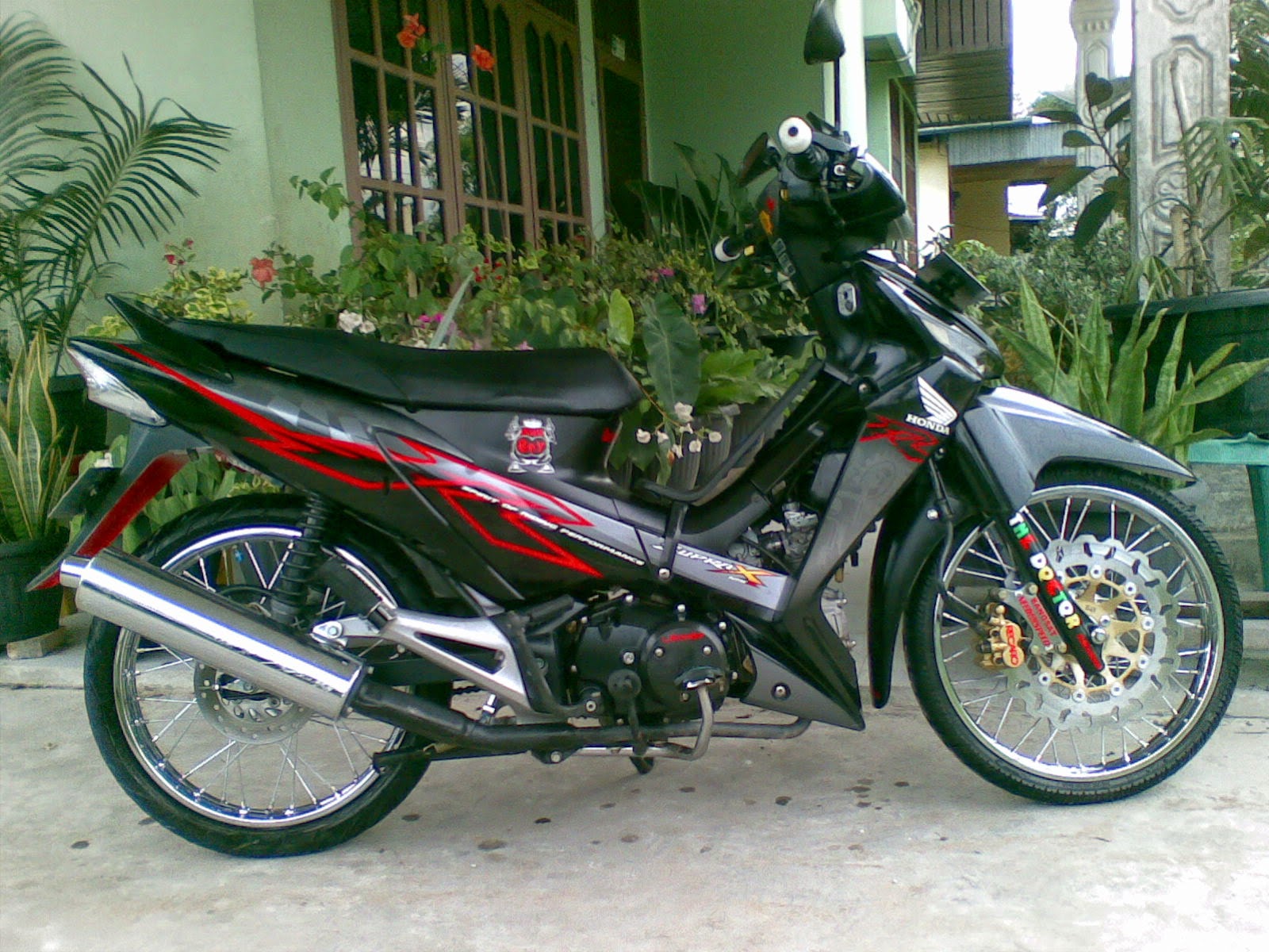 Modifikasi Road Race Supra X 125