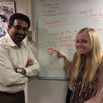 Ranjit and Nico and their drawing
