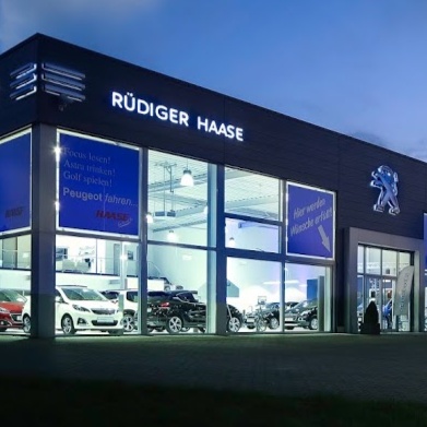 Rüdiger Haase GmbH (Peugeot-Vertragshändler) logo