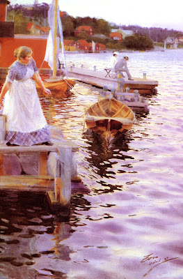 Anders Zorn - Lappings of the waves