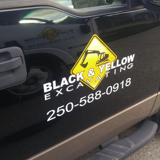Black & Yellow Excavating Ltd. logo