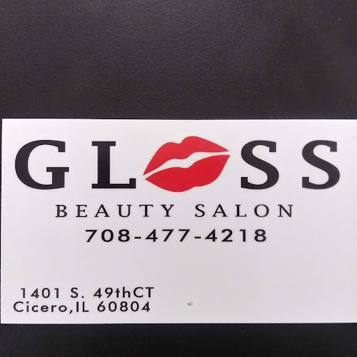 Gloss hair Salon logo