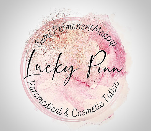 Lucky pinn semi-permanent make-up logo