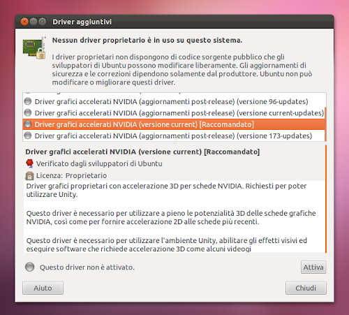 Ubuntu 12.04 Precise LTS  - I Driver Video