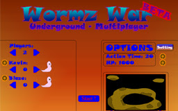 Wormz War Underground - Multiplayer