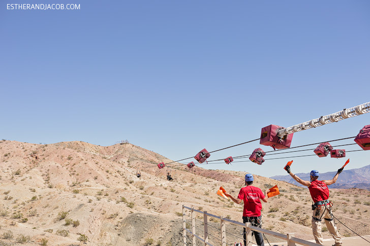  Ziplining in Vegas - Flightlinez Bootleg Canyon Zipline.