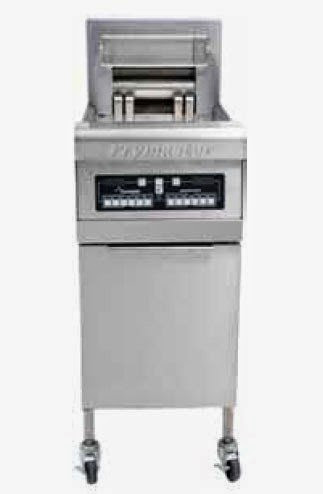  240V 3 Phase Frymaster RE22BLC-SC 50 lb. High Efficiency Electric Floor Fryer with Computer Magic Co