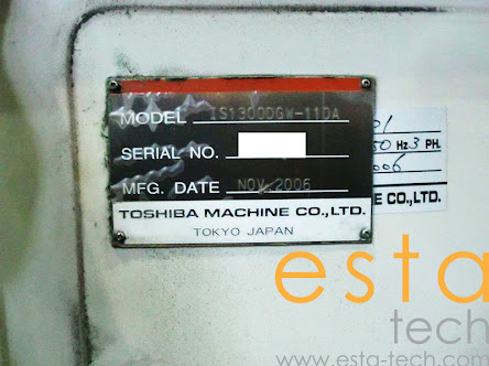 Toshiba IS1300DGW-i110 (2006) Plastic Injection Moulding Machine