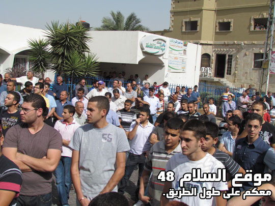 الآلاف من أهالي جت يشاركون في مهرجان ضد العنف  IMG_0642