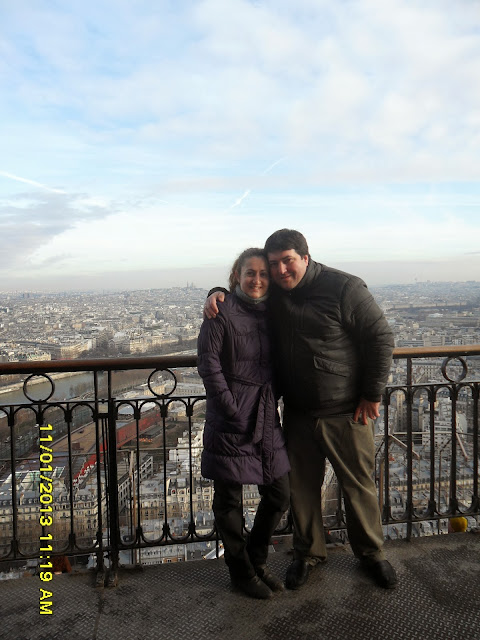 Paris: la ciudad de la luz, amor... - Blogs de Francia - Dia 2 (11 enero 2013): Torre eiffel, arco, campos elyseos... (2)