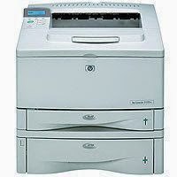  HP LaserJet 5100tn - Printer - B/W - laser - A3, Ledger - 1200 dpi x 1200 dpi - up to 22 ppm - capacity: 850 sheets - Parallel, 10/100Base-TX