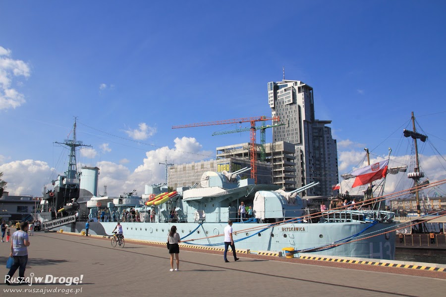 ORP Błyskawica w Gdyni