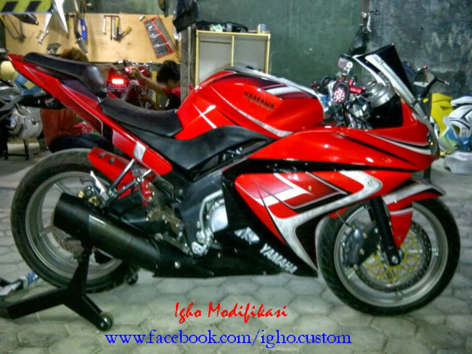 Modif Simpel Yamaha New Vixion