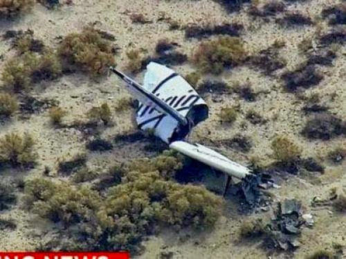 First Spaceshiptwo Prototype Crashed