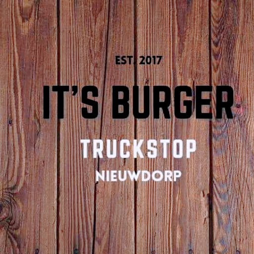 It's burger truckstop logo