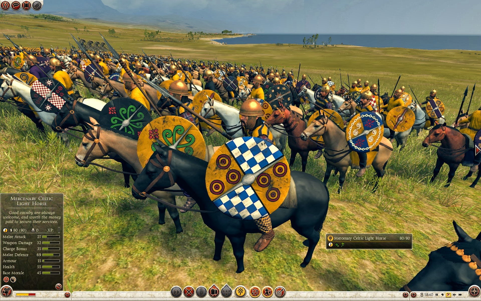 Cavalerie légère mercenaire celte