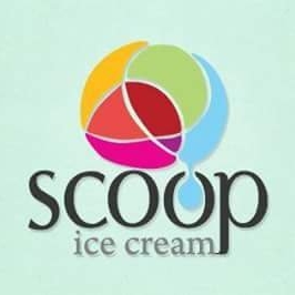 Scoop ice cream logo