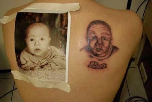 The Ugliest Baby Tattoos (11 pics)   Izismile