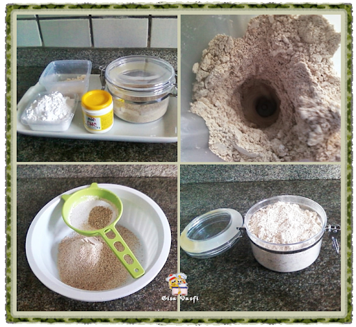 Mix de farinha de batata e polvilho