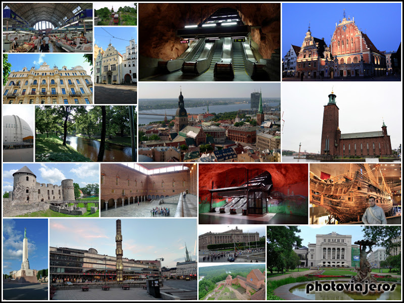 Guía de Riga y Estocolmo