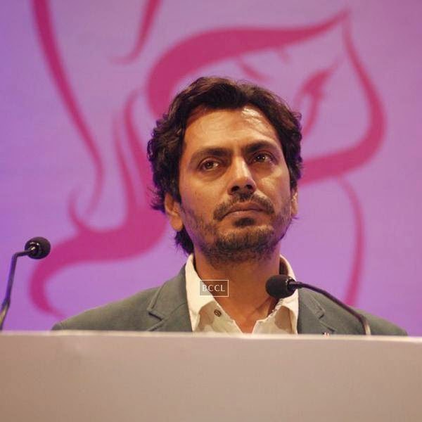 Nawazzudin Siddiqui during a seminar on Breast Cancer awareness, organised by Prashanti Cancer Care Mission, in Pune, on July 24, 2014. (Pic: Viral Bhayani)