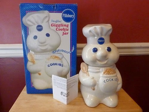  Pillsbury Doughboy Laughing Cookie Jar New without box