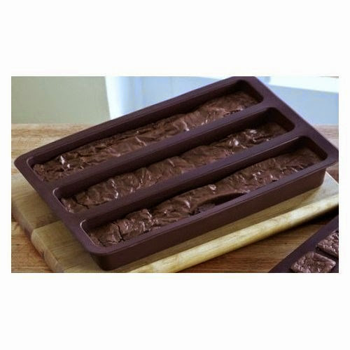  Silicone Brownie Edge Pan - Set of 2