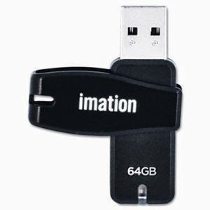  imation 27794 - Swivel USB Flash Drive, 64GB-IMN27794