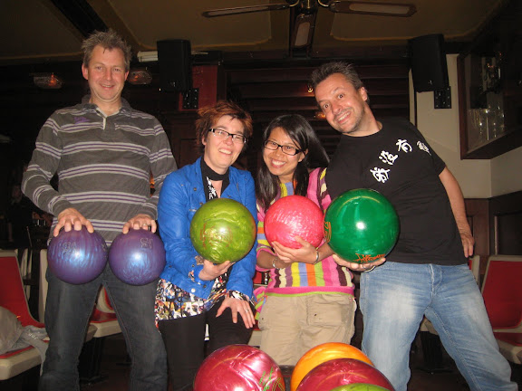 Bowlen met Anthony & Esther.