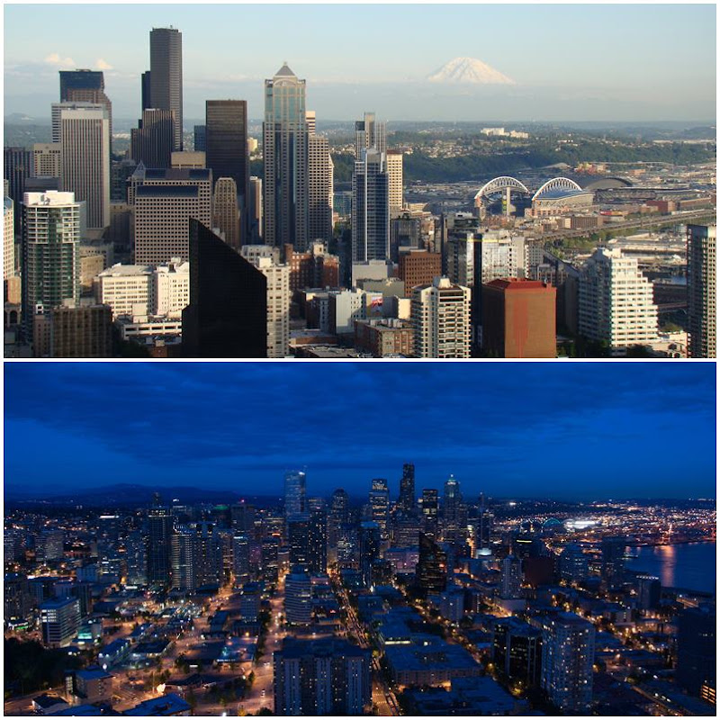 Aussicht vom Space Needle