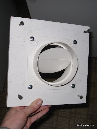 UNIVERSAL Tumble Dryer Side Vent Blanking Plate 104mm Diameter 
