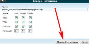 3 Mengubah Setting File Permissions CHMOD Melalui Cpanel dan FTP