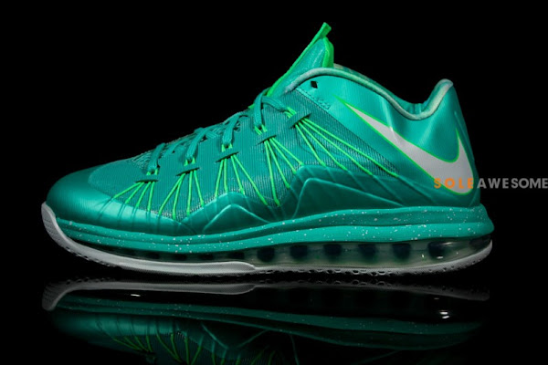 A Detailed Look at Nike LeBron X Teal Green 579765300