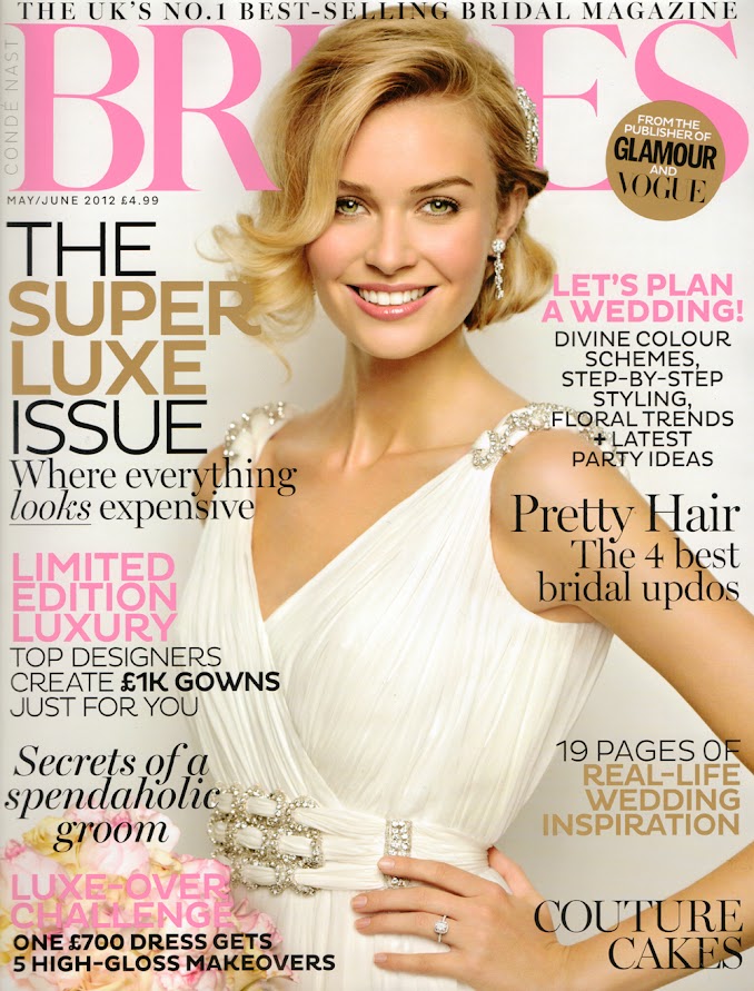 Brides Magazine May/June Issue Studio 1208 (Maria Bentley) feature