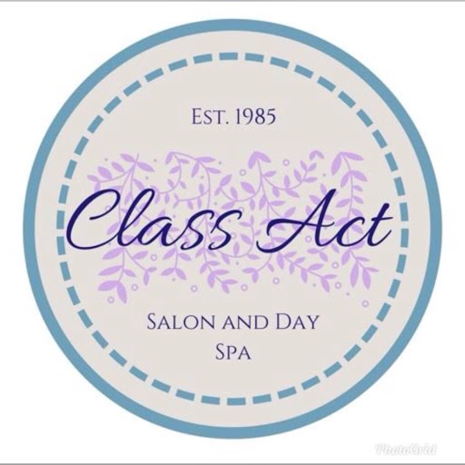 Class Act Salon & Day Spa logo