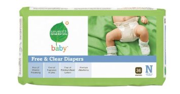  Seventh Generation Free and Clear Baby Diapers