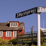 Danish Street Signs -- Qaqortoq, Greenland